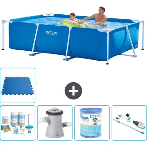 Intex Piscina con struttura Rettangolare - 260x160x65 cm - 7-pezzi  S40134 (1/5)