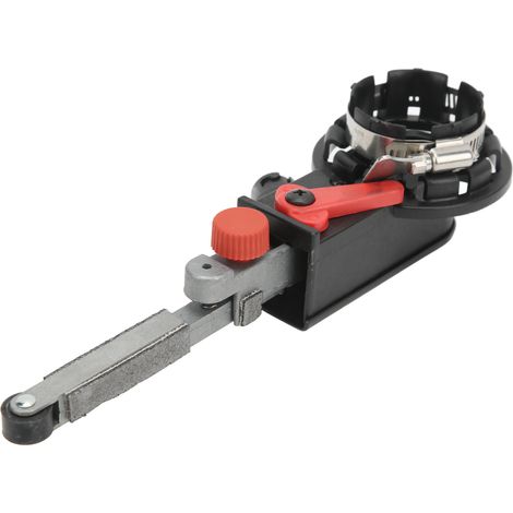 Adaptateur pour meuleuse d'angle de 15 mm vers ponceuse à bande, machine-outil à bande abrasive à vitesse variable (1/5)