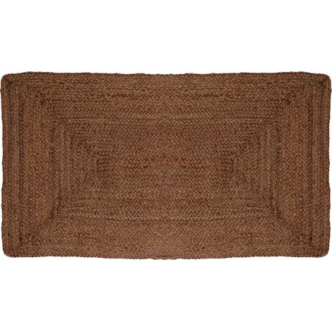 Area Rug Grey 60 x 110 cm Jute vidaXL (1/5)