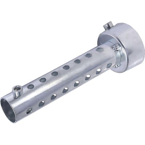 1. Silencieux d'échappement universel moto DB Killer 45mm argenté – Insertion de baffle pour pot d'échappement, réducteur de bruit en acier. (1/4)