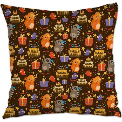 Housse de coussin moderne design à fermeture éclair invisible pour la Saint-Valentin, mariage, anniversaire, Noël, l'Action de grâce (1/5)