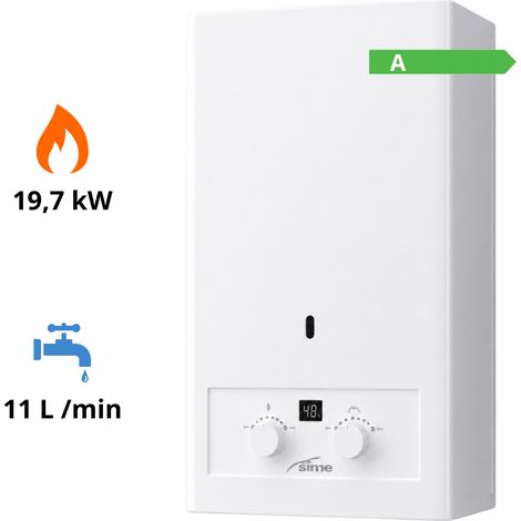 Chauffe bain gaz Mini 11 OF VA  Sime (1/5)