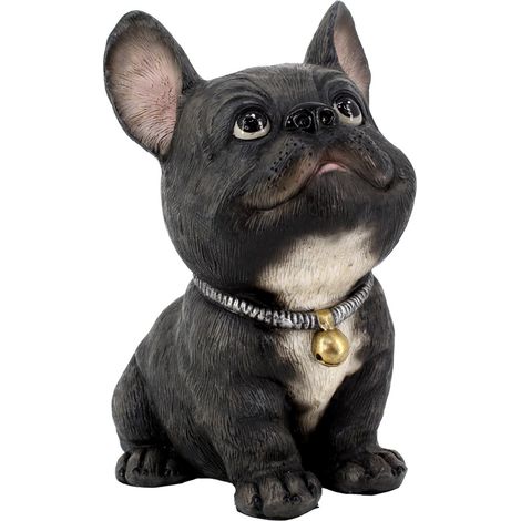 Statuetta in resina raffigurante un bulldog - Stile decorativo per la casa