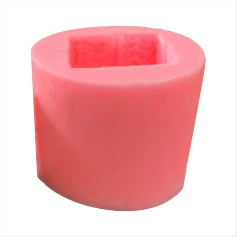 Moule à bougie en silicone, forme boîte cadeau, moule en plâtre pour bougie (1/5)