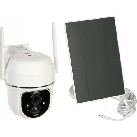 Apti W31SD1 VicoHome Telecamera Solare Bianca IP65