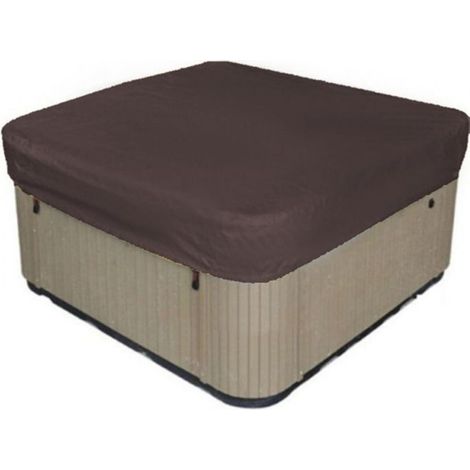 Couverture solaire carrée pour piscine, protection UV durable, couverture de spa, couverture de protection extérieure pour piscine 2 (1/3)