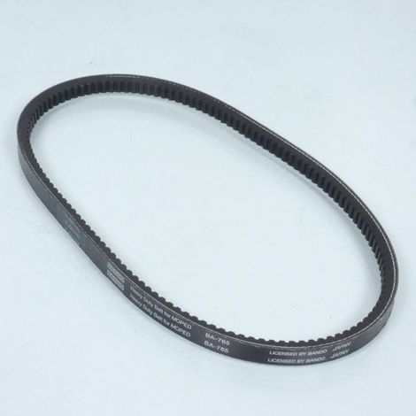 Courroie de transmission Bando BA-765 pour mobylette MBK 51 AV10 (1/2)