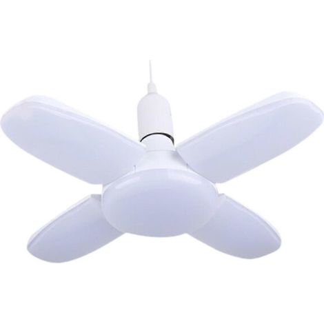 Ampoule LED E27 pliable pour garage, porche, entrepôt ou cuisine. (1/5)