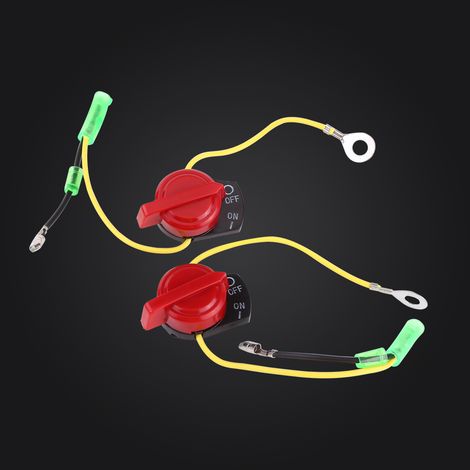 Zweiteiliger Motor-Not-Aus-Schalter für Honda GX120 und GX160, Motorrad-Not-Aus-Schalter, Ein-/Ausschalter, Ersatzteil (1/5)