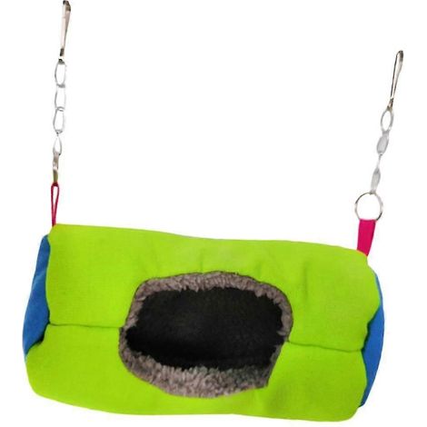 Nid suspendu douillet en peluche pour hamster, petit animal de compagnie.-S (1/5)
