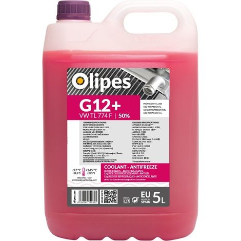 -CAHERSA- ANTICONGELANTE 50% G12 PLUS DE 5 LTS (LILA)
