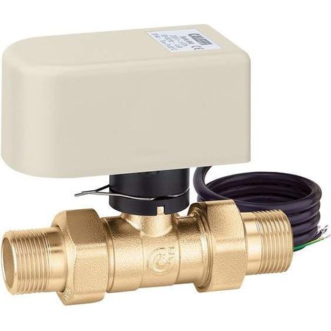 Valvola a sfera a due vie con motore con comando a 3 contatti Caleffi 6442 24V - 1/2"