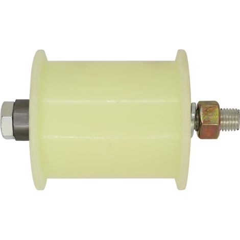 Rouleau tendeur courroie pour tracteur tondeuse micro tracteur de courroie motoculteur galet de chaine poulie nylon avec roulement poulie tendeur de chaine pignon (34x80mm) (1/5)