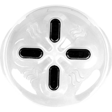 Couvercle micro-ondes magnétique  Protecteur anti-projections transparent avec évents vapeur  Couvercle de plat en verre qualité alimentaire  Sans BPA  Passe au lave-vaisselle (1/3)