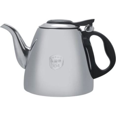 Set da tè e caffè per piano cottura a induzione con manico resistente al calore, caffettiera in acciaio inox, bollitore e bollitore (1,2 l) -Crezuo