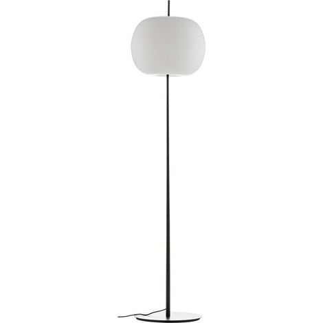 [GEBRAUCHT] B-Ware Kundalini Stehleuchte Lampe schwarz Kushi XL 185 cm Dimmer Designerlicht Leuc287 (1/2)