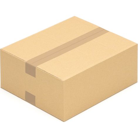 50 Faltkartons 350 x 300 x 150 mm Kartons 35 x 30 x 15 cm Versandkartons Wellpappe (1/4)