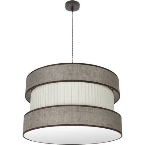 Colgante Home 3xe27 Marron/marron-beis Regx60x60 Cm (1/3)