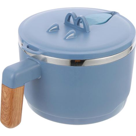 Bol à nouilles rond, bol à nouilles hermétique, bol à riz isotherme avec poignée, boîte alimentaire (1/5)