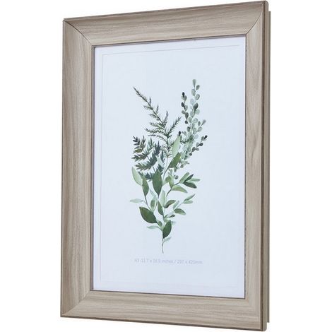 White Washed A3 Picture Frame - Wood - White