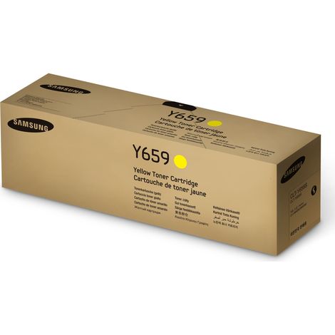 Samsung CLT-Y659S Yellow Original Toner Cartridge Cartouche de toner 1 pièce(s) (1/3)
