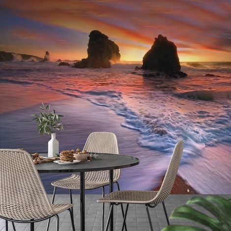 Papier peint panoramique - La mer - 130 cm x 86 cm (1/4)