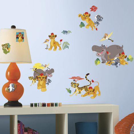 30 Stickers Kion La Garde du Roi Lion Disney (1/3)