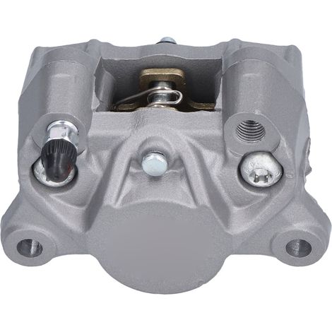 Étriers de frein arrière pour moto, en alliage d'aluminium usiné CNC, avec plaquettes sous double piston, 84 mm, gris (1/5)