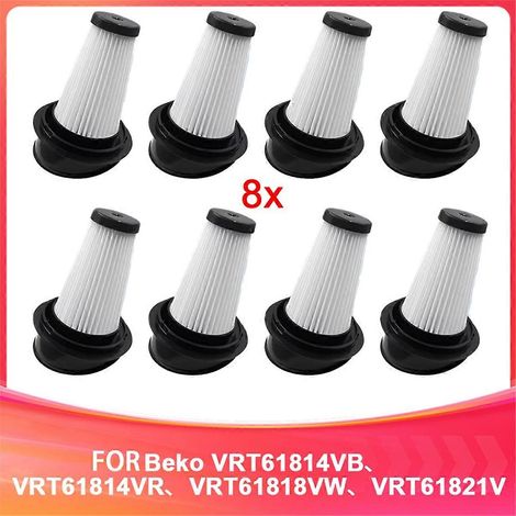 Filtre Compatible pour Beko VRT61814VB,VRT61814VR,VRT61818VW,VRT61821V