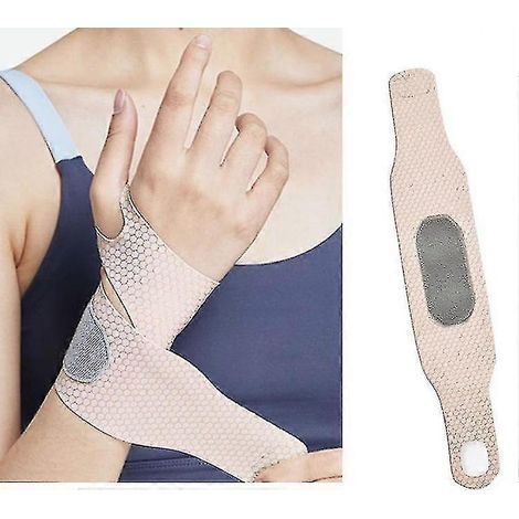 Attelle de poignet ultra-mince, sangles de gym réglables, protections de poignet respirantes, bandes de compression pour l'entraînement (1/5)