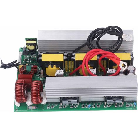 Onduleur 12V vers 220V, module de puissance 2000W, carte nue à onde sinusoïdale pure, convertisseur DC-AC pour camping-car, voiture, panneau solaire, haute efficacité. (1/5)