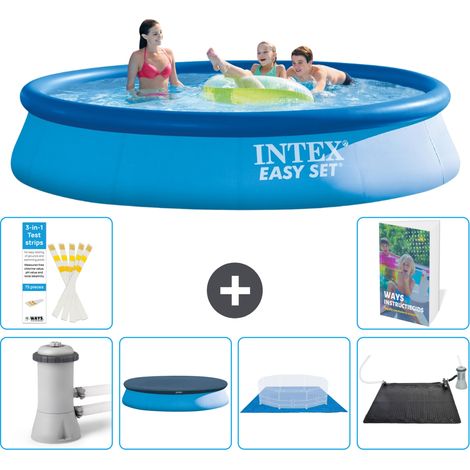 Intex Piscina Easy Set Rotonda - 396x84 cm - 7-pezzi  S214