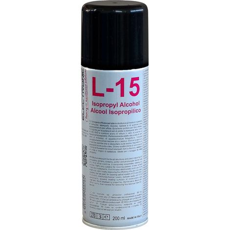 Spray per pulizia due-ci aer l15 alcol isopropilico 200ml senza residui