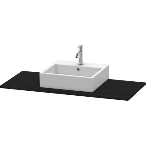 Duravit XSquare Konsole, 1 Ausschnitt, 800x16x550mm, XS060D01616