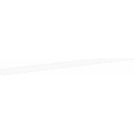 Maison Exclusive - Sostituzione della mantovana per tenda Bianco 480 x 20 cm (1/5)
