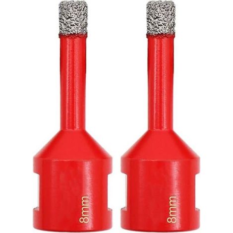 Drill Diamond Kit Trepan Tiles - 2pieces 8mm with thread M14 for drill porcelain,ceramic,tiles,granit,marble and stone (1/5)