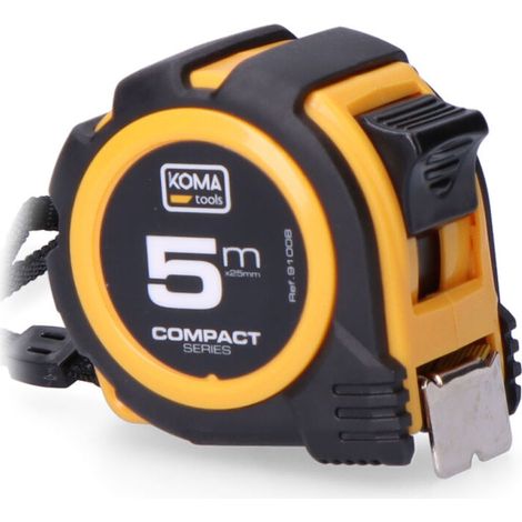 Flexómetro KomaTools 5m x 25mm ABS Compact (1/5)