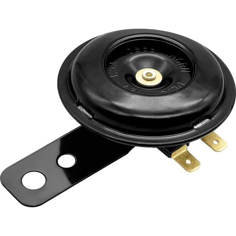 Klaxon Moto 12V/1,5 A Universel 105 dB Avertisseur Sonore étanche pour Voitures Motos Camions, Scooters karts Véhicules Tout-Terrain (1/5)