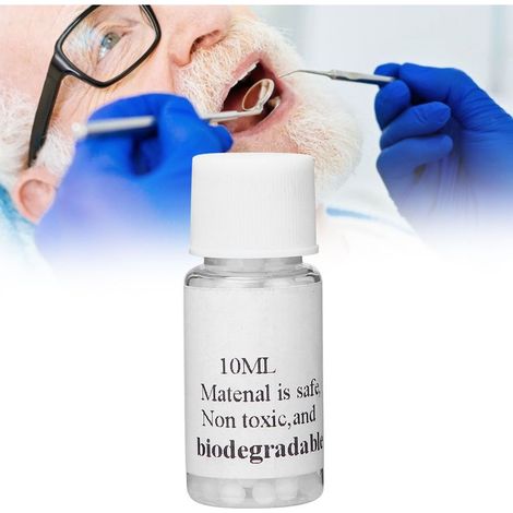 Kit de Réparation Dentaire Temporaire pour Dents Cassées et Manquantes - Matériau d'Oburation Dentaire 10ML (1/5)
