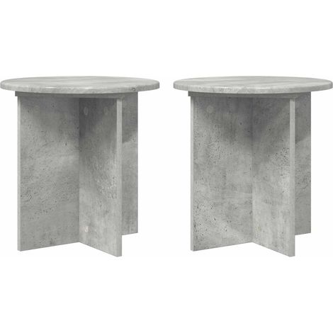 Maison Exclusive - Pflanzenständer 2 pcs Betongrau 40 x 40 x 40 c