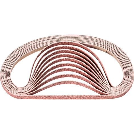 PFERD TOOLS Korund Schleifband BA 6x305 mm A60 für universelle Anwendung mit Bandschleifer (100) 100 Stk (1/5)