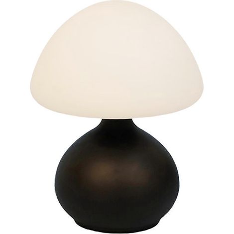 Minimalistische und moderne Pilz-Tischleuchte mit drei Farben und Dimmer für stimmungsvolle Raumgestaltung. Tischleuchte B (1/5)