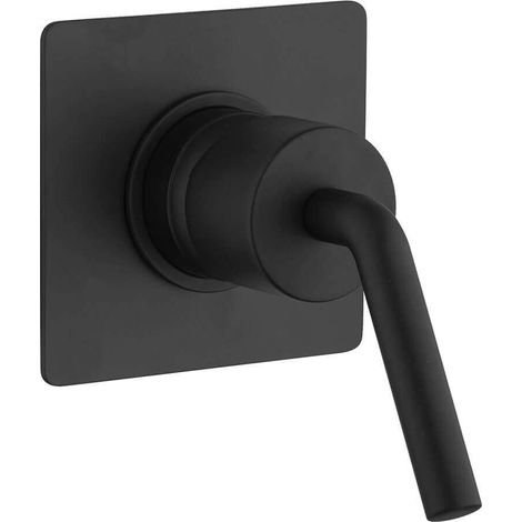 Miscelatore doccia incasso nero opaco modello Lumos di Jacuzzi Rubinetteria (1/2)