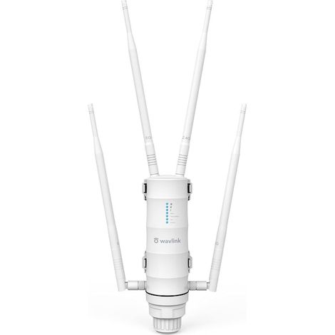 Répéteur WiFi AC1200 Extender Extérieur, 300Mbps+867Mbps, 4 Antennes 7dBi, PoE, Amplificateur Signal Double Bande (1/5)