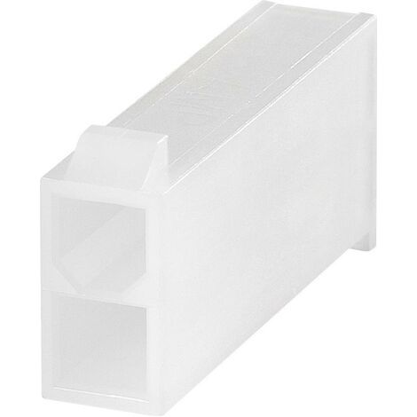 TE Connectivity Boîtier pour contacts mâles série VAL-U-LOK Nbr total de pôles 2 Pas: 4.20 mm 1586000-2 1 pc(s) Q414651 (1/5)