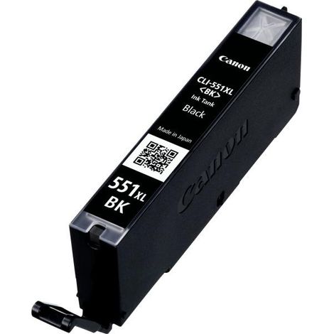 CANON Cartouche d'encre CLI-551 XL grande capacité Noir (CLI551XL)