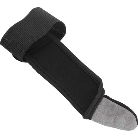 Gant de doigt noir, doigtier de protection pour réparation auto, moto, bateau, manchon pour bout de doigt, 1 pièce, robuste et résistant. (1/5)