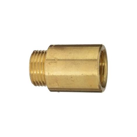 Cornat Hahnverlängerung messing 1/2 Länge  50 mm Hahnverlängerungen