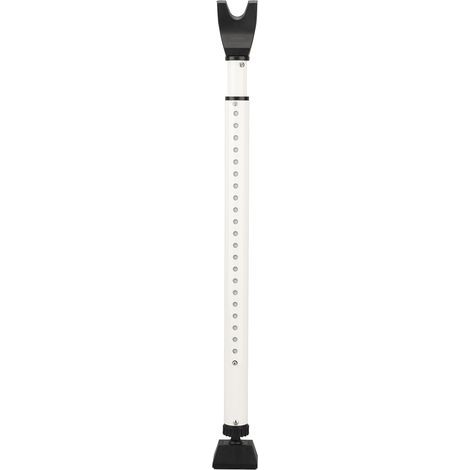 Barre de sécurité de porte avec serrure sans levage, coulissante et réglable, universelle, pour maison, appartement, école, hôtel (1/5)