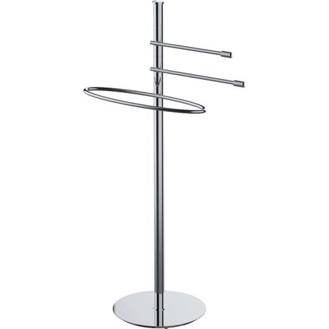 COLOMBO DESIGN Isole2 b9403n piantana con 3 portasalviette cromato codice prod: B9403NCR